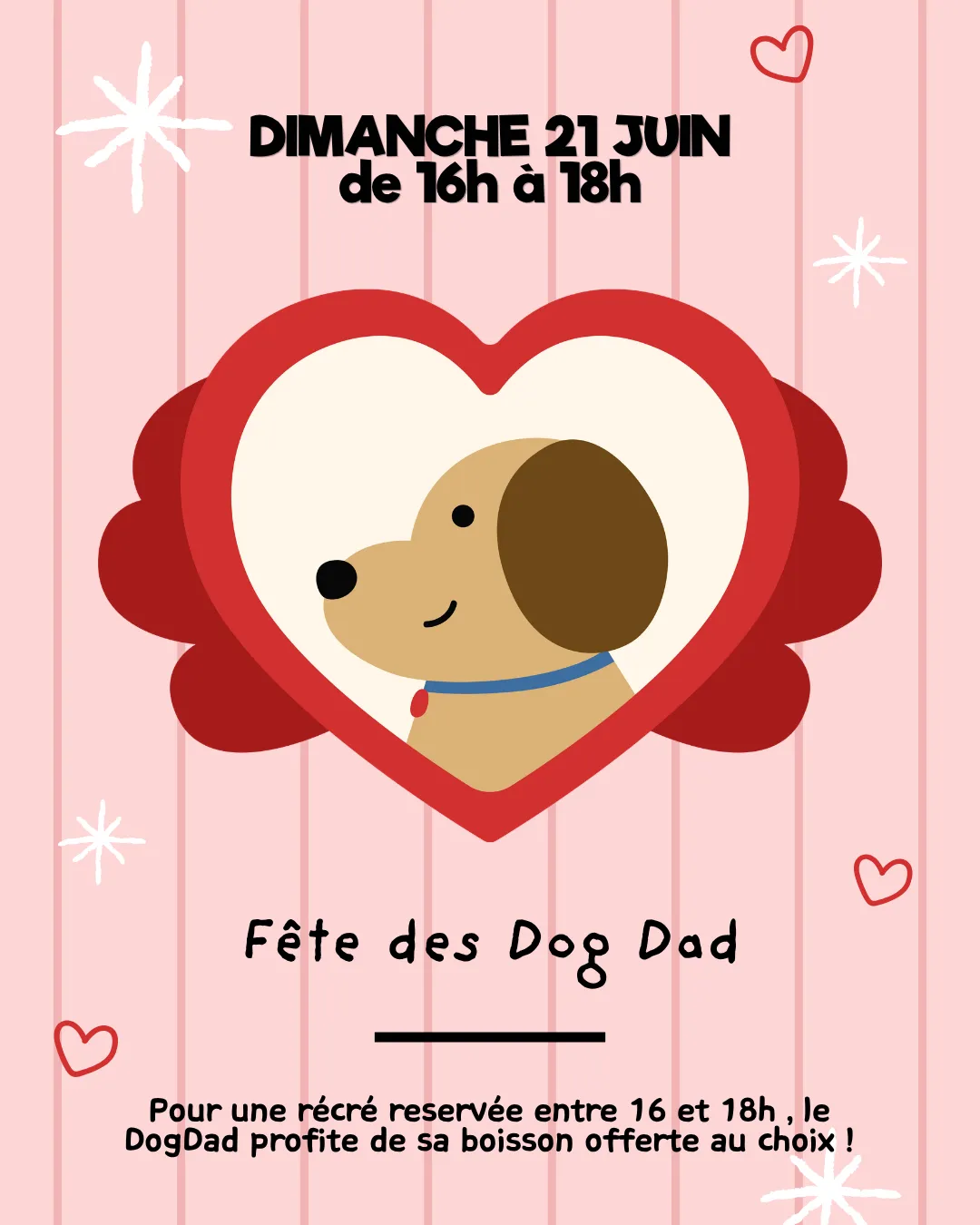 Fête des Dog Dad à Puppy Corner Metz
